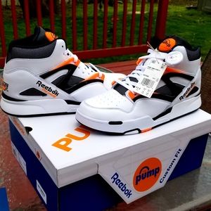2021 11.5 Reebok pump omni zone II White Dee Brown